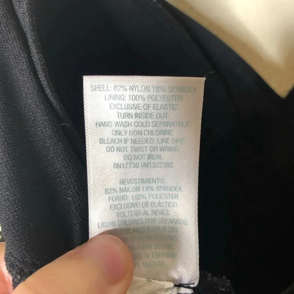 Kona Sol Smocked Detail Swimsuit Medium - Picture 7 of 7